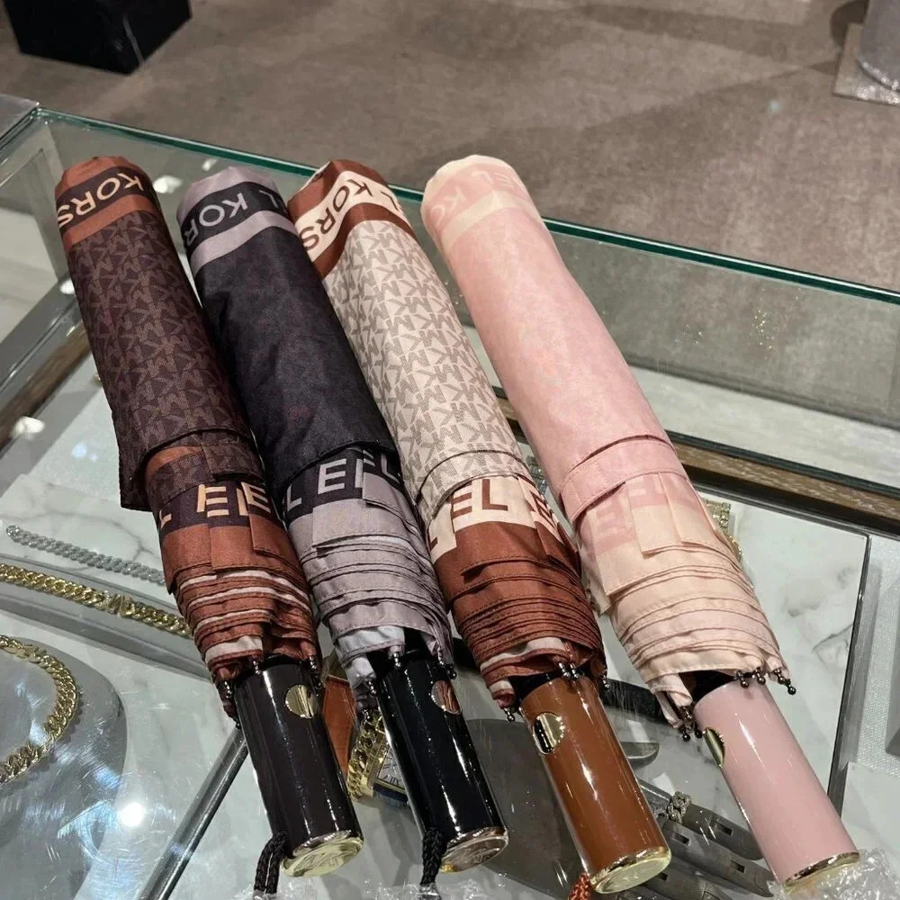 Michael Kors Signature Umbrella 35F3GTFN4B LTPOW - Picture 12 of 12